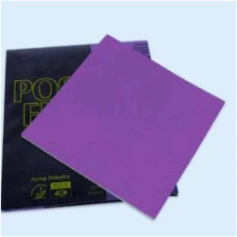 High Elasticity Table Tennis Racket Rubber with Inner Sponge Astringency Surface for Recreational and Training Play in Blue, Green, Pink, or Purple Single Sheet