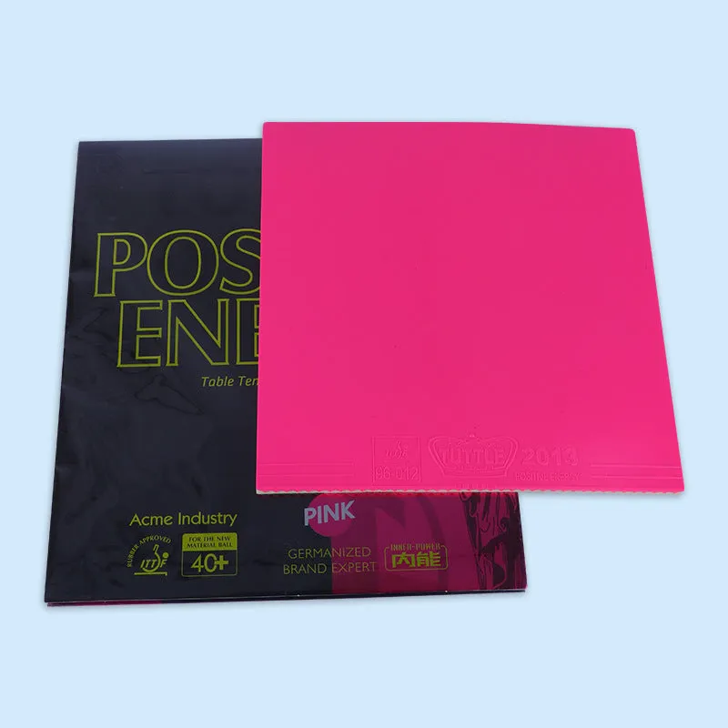 High Elasticity Table Tennis Racket Rubber with Inner Sponge Astringency Surface for Recreational and Training Play in Blue, Green, Pink, or Purple Single Sheet