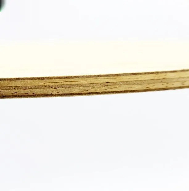7-layer pure wood table tennis racket bottom plate attack type with shakehand grip FL