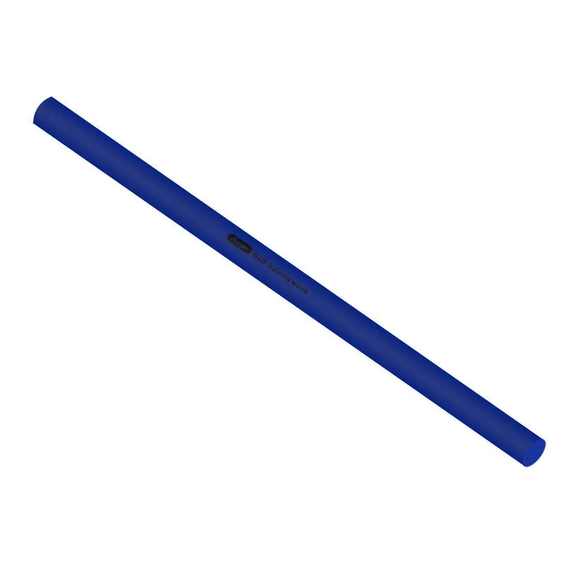 Golf swing practice stick made of high density foam in yellow, blue and red options