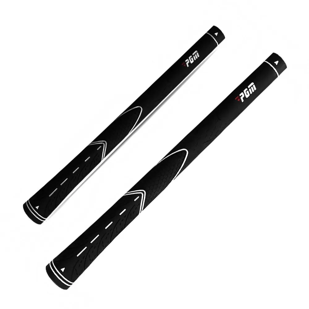 Men's beginner putter TUG025 black blue two-section push rod 939.8mm length on putting green