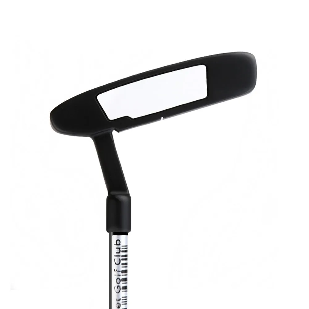 Men's beginner putter TUG025 black blue two-section push rod 939.8mm length on putting green
