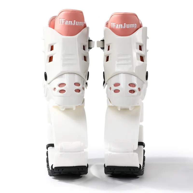 Pair of TPE bounce shoes for fitness shaping, suitable for running and dance sports, size 35-37 M and 38-40 L