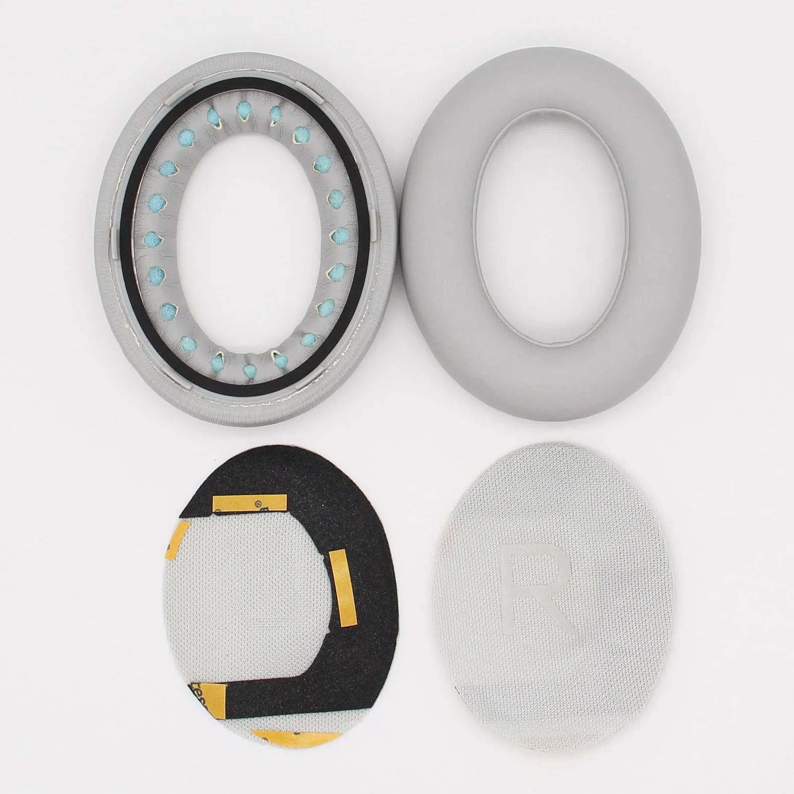 Pair of protein skin earphone sleeves for BOSE NC700 headphones, available in black