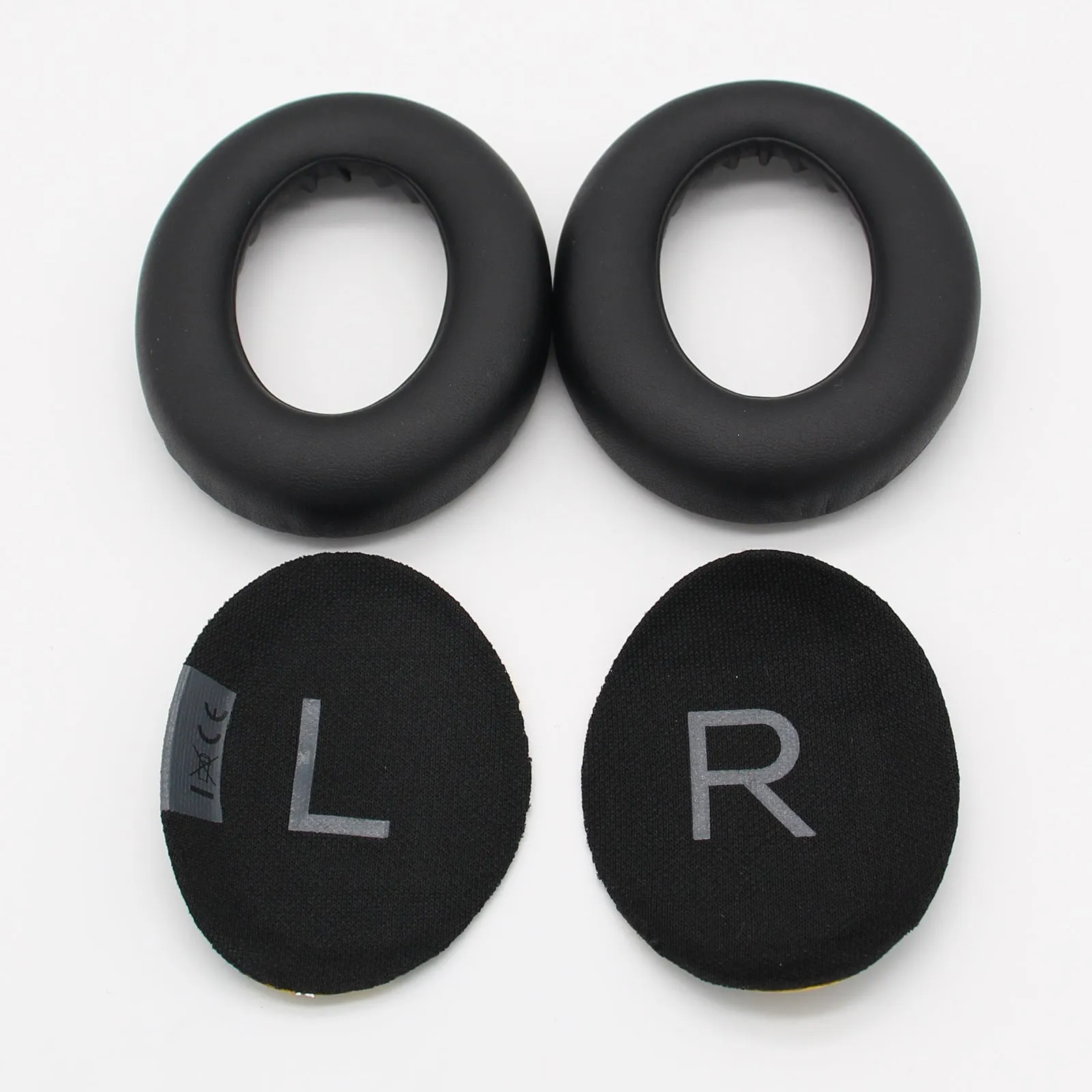 Pair of protein skin earphone sleeves for BOSE NC700 headphones, available in black