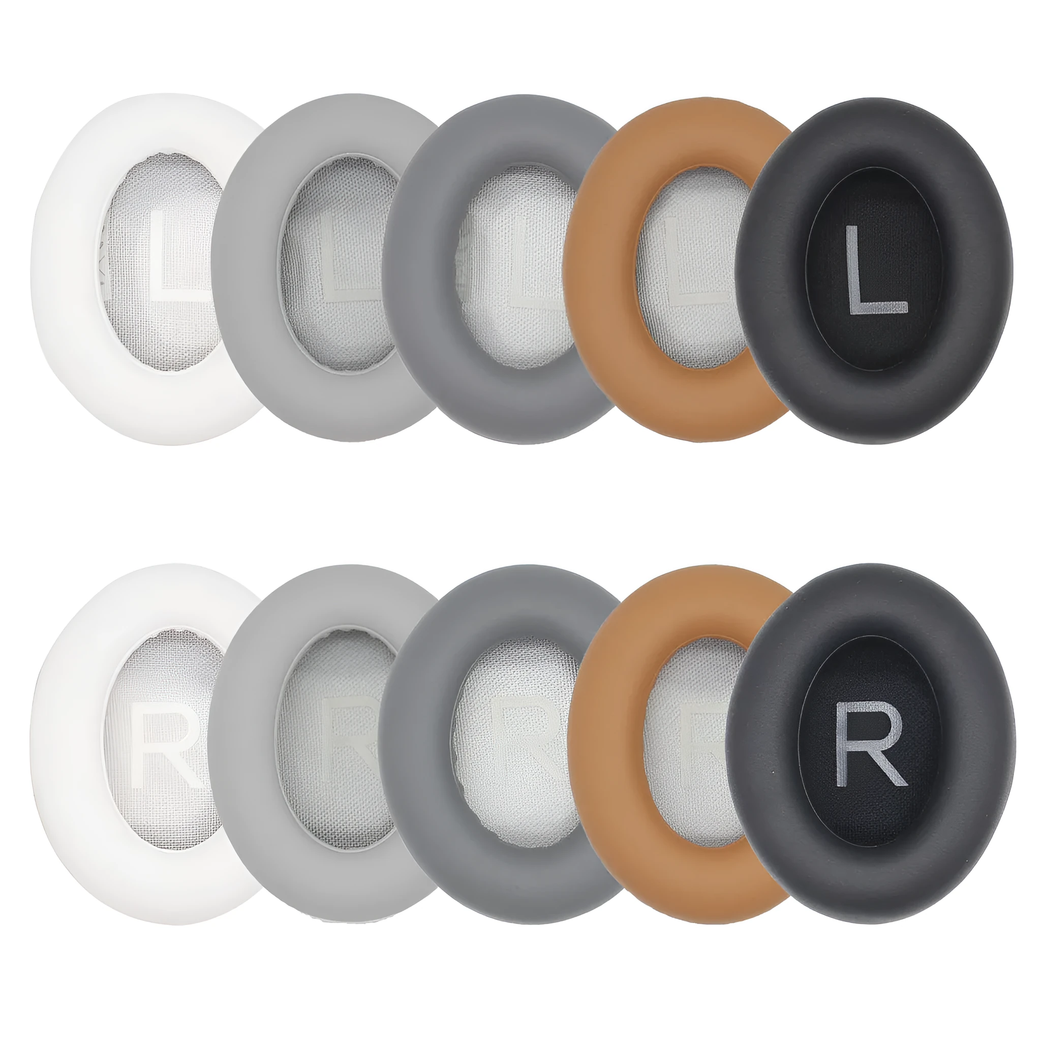 Pair of protein skin earphone sleeves for BOSE NC700 headphones, available in black