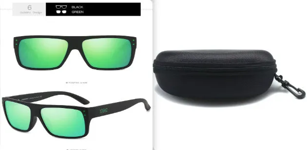 Polarised TAC lens sports sunglasses for fishing, universal style, available in 8 colours