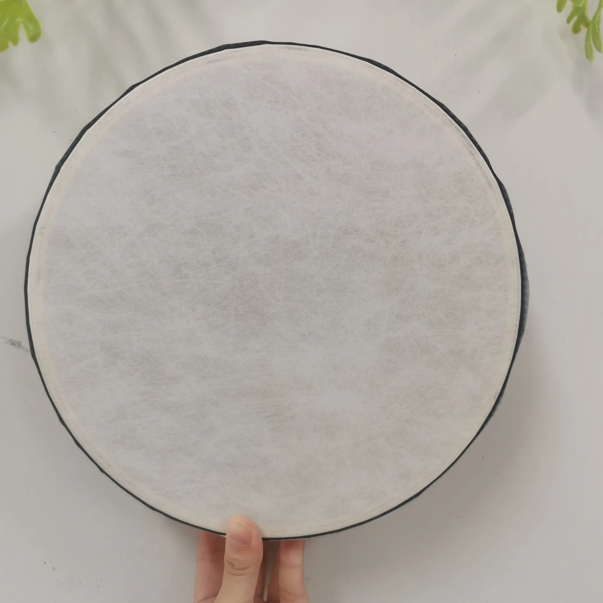 25cm tree of life open drum with drum hammer, half-handmade semi-mechanical national style decorative percussion instrument