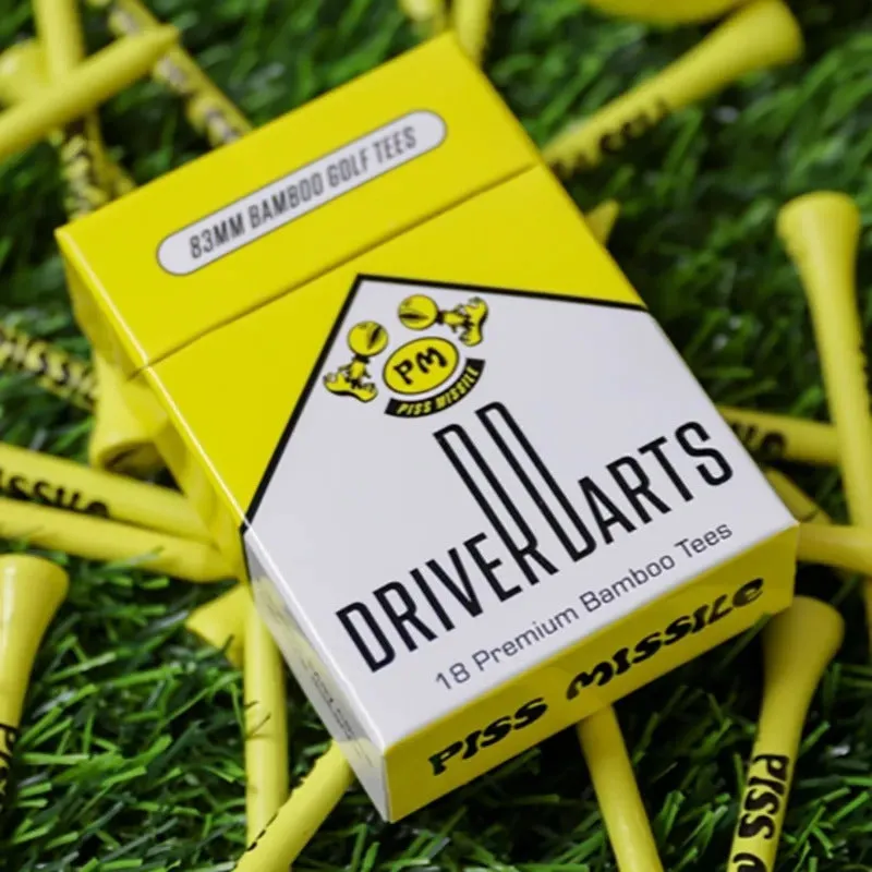 Yellow darts golf seat set of 18 modern simple golf seats