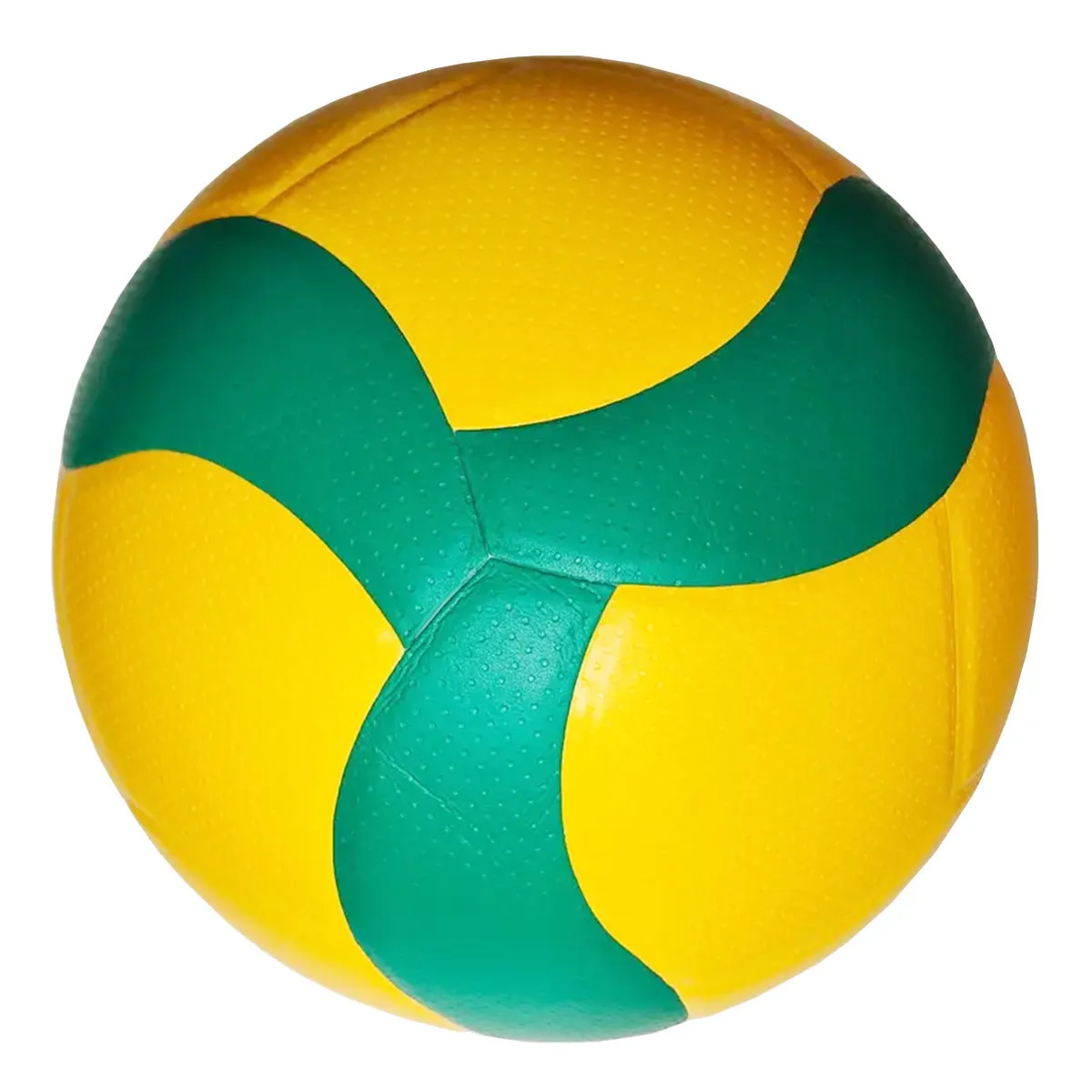 Machine seam PVC volleyball No 5 in black and white for senior high school entrance exam indoor training