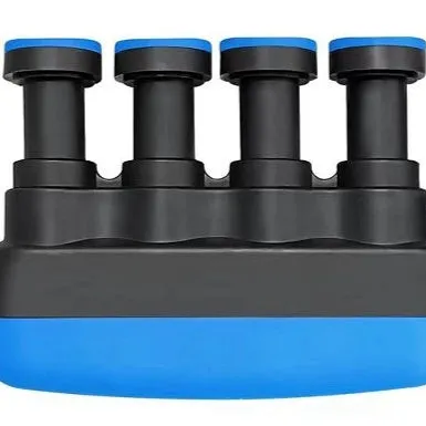 PP finger strength trainer for climbing, piano, and basketball, 9x2x7 cm, in all black colour