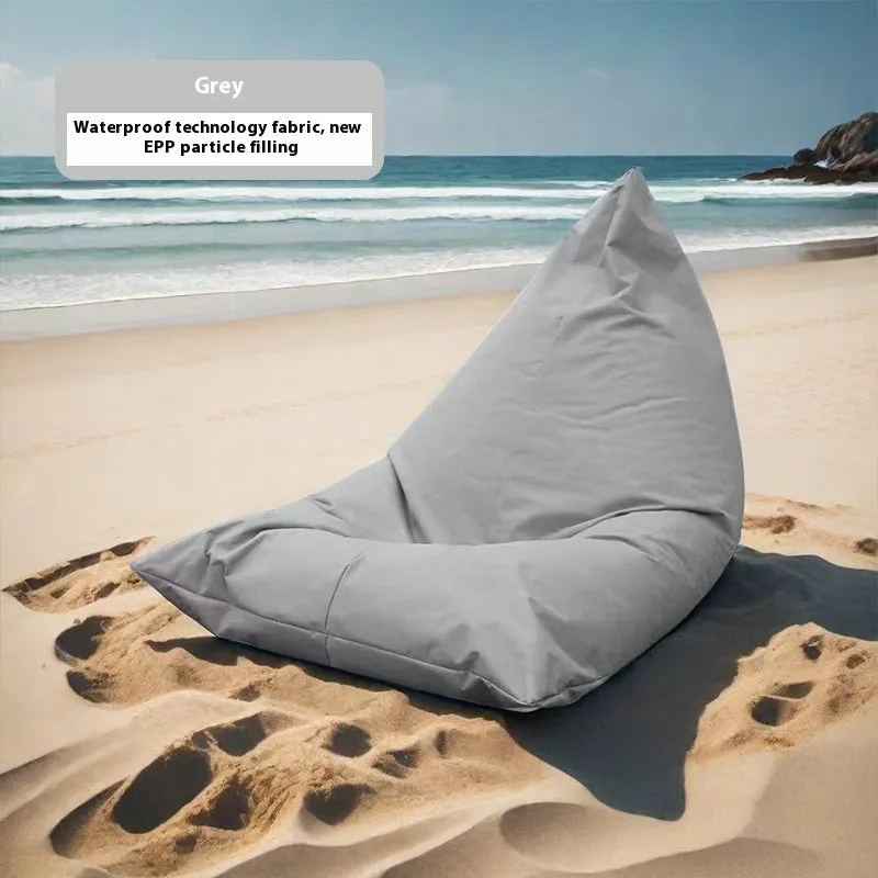 Outdoor Oxford cloth waterproof lazy sofa tatami style single seat 150x100x100cm in mint green