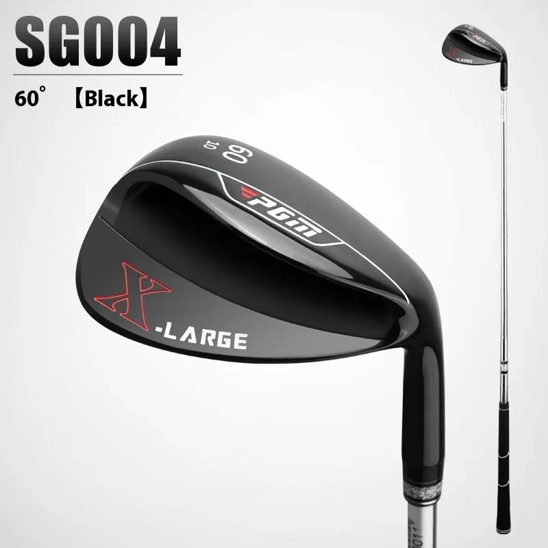 PGM Golf sand rod men's wedge with wide sole, black finish, 56-degree loft