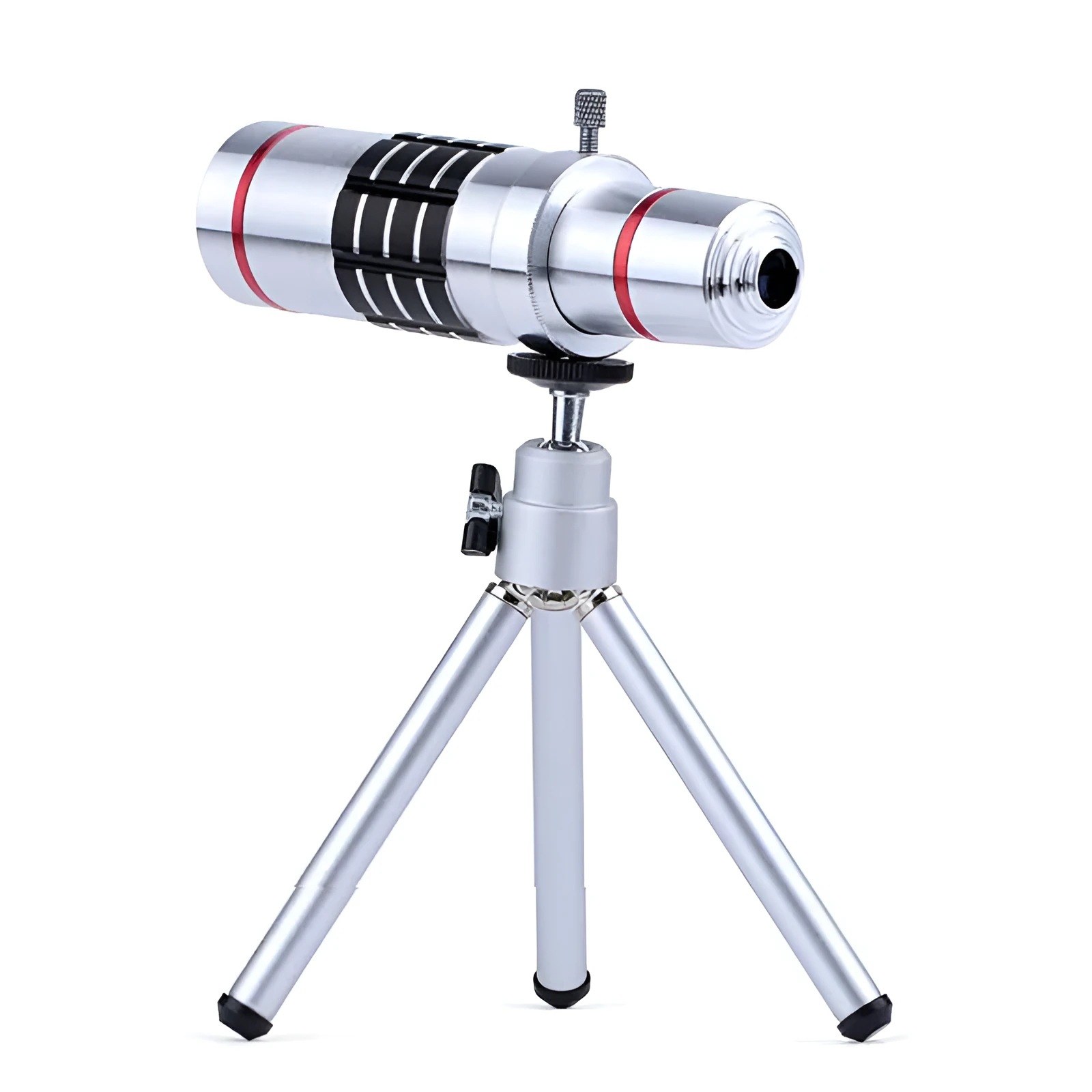 18x magnification lens zoom with coated optical lenses and focus ring for clear viewing