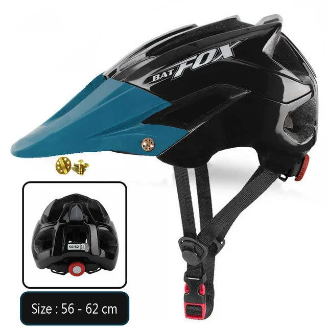 Bicycle helmet model F-659 with EPS foam and computer shell, adjustable 56-62cm, black colour option