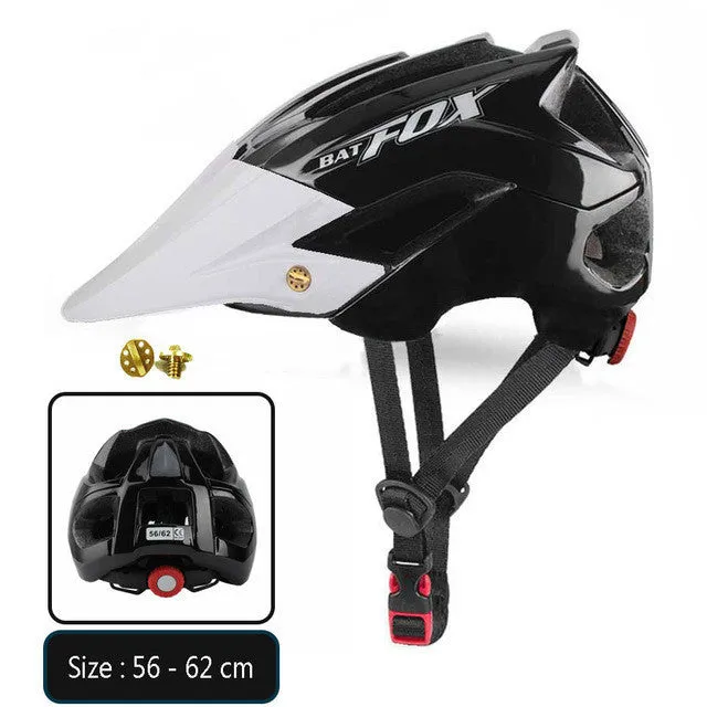 Bicycle helmet model F-659 with EPS foam and computer shell, adjustable 56-62cm, black colour option