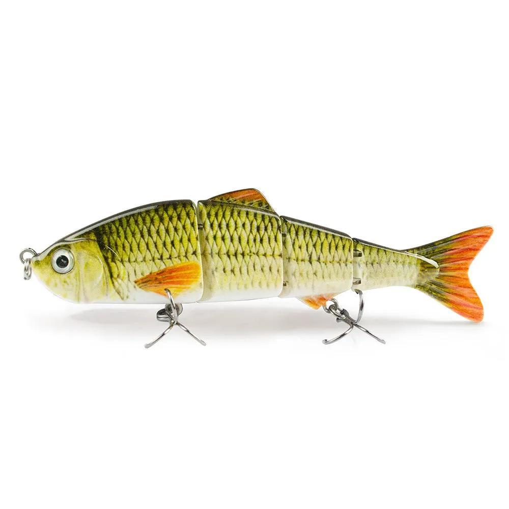Luya multi-section fishing bait 16.5cm ABS plastic bionic lure in selected colour style