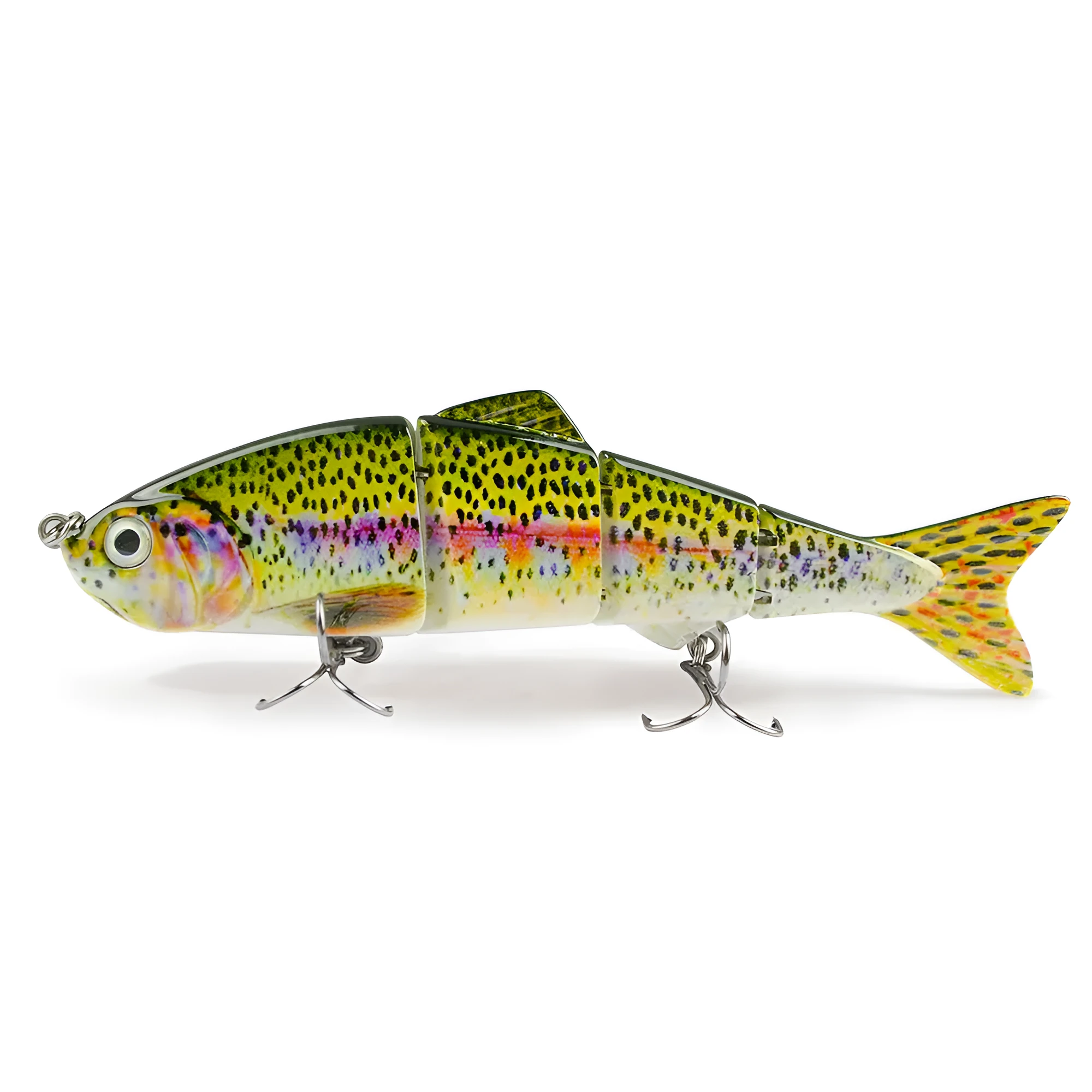 Luya multi-section fishing bait 16.5cm ABS plastic bionic lure in selected colour style