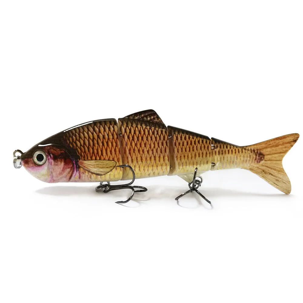 Luya multi-section fishing bait 16.5cm ABS plastic bionic lure in selected colour style