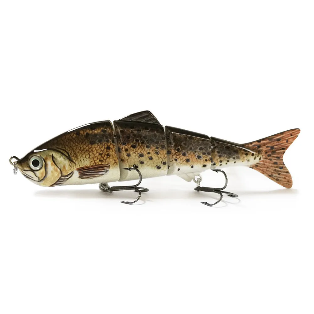 Luya multi-section fishing bait 16.5cm ABS plastic bionic lure in selected colour style