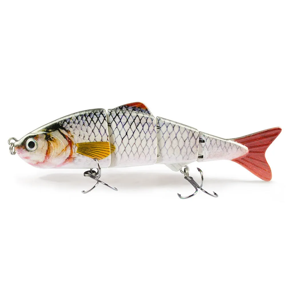 Luya multi-section fishing bait 16.5cm ABS plastic bionic lure in selected colour style