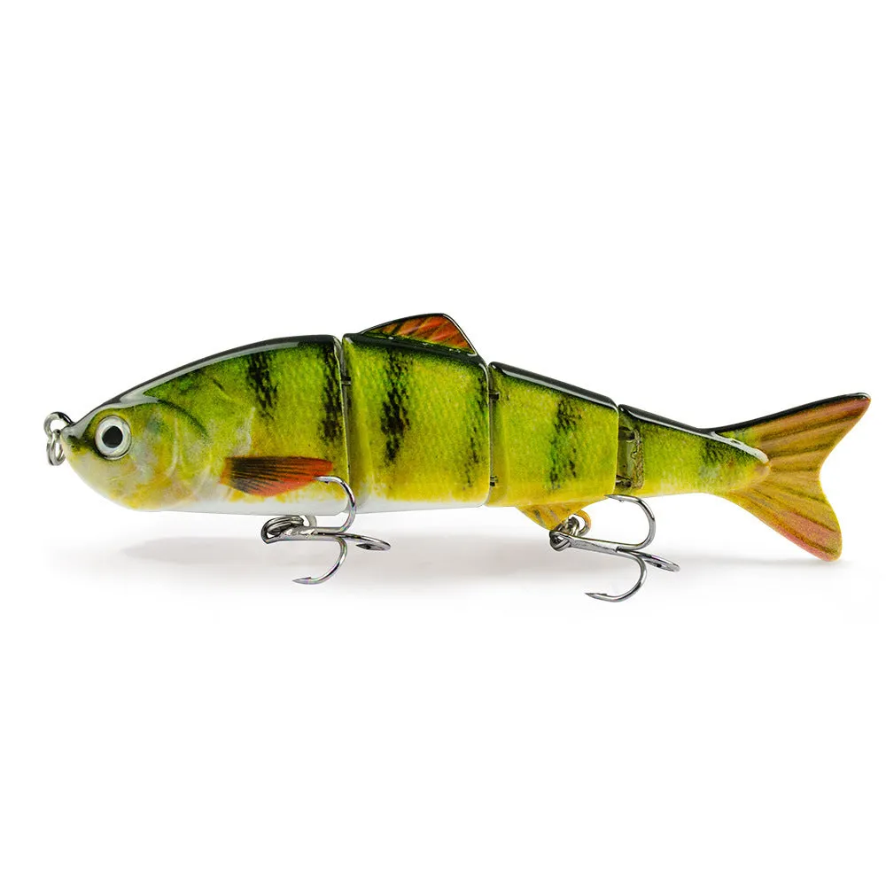 Luya multi-section fishing bait 16.5cm ABS plastic bionic lure in selected colour style