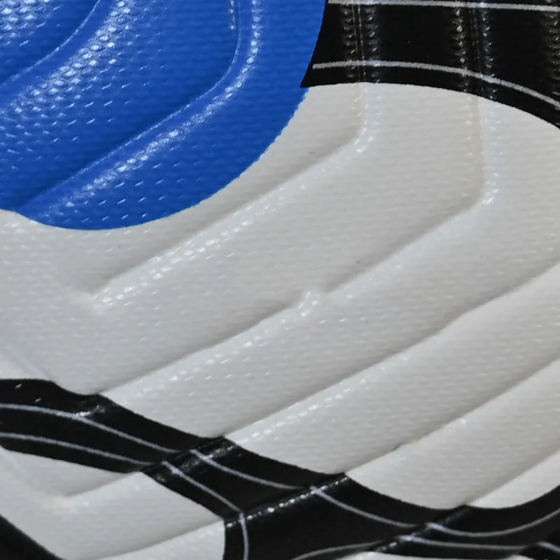 Kick-resistant seamless hot bonding football in No. 5 size, PU leather cover with butyl inner tube