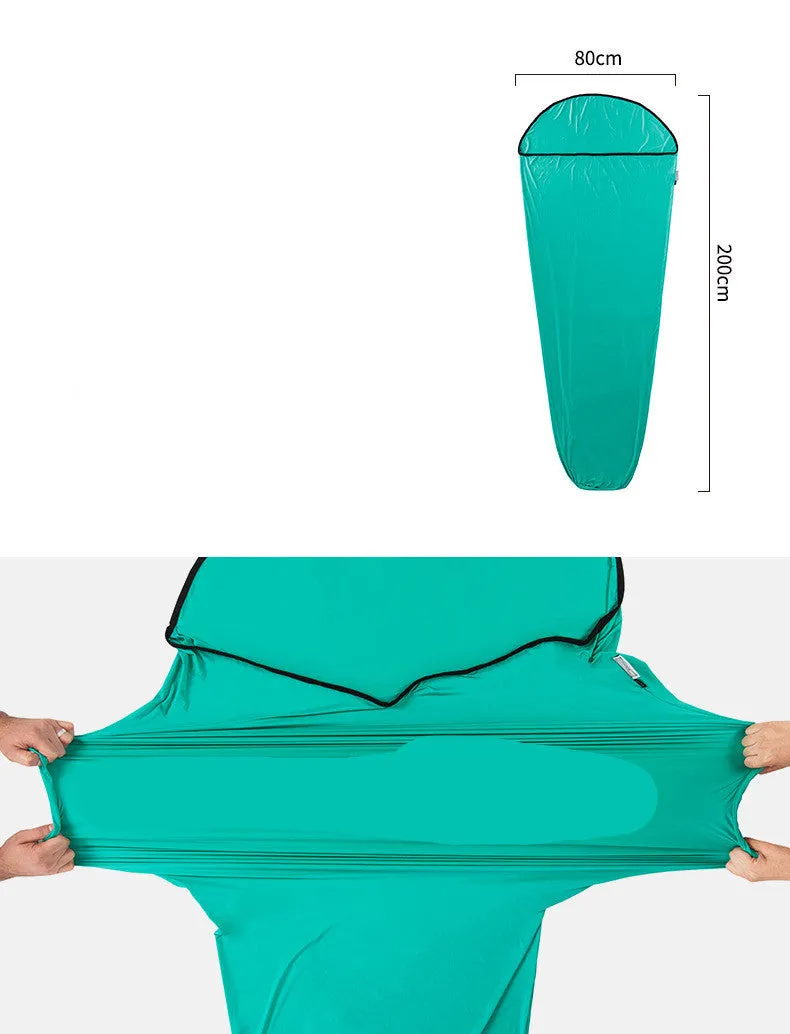 Naturehike high elastic sleeping bag in Colourful Orange, cotton filling, envelope design, for outdoor travel