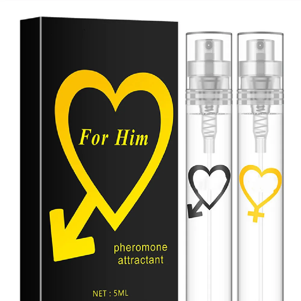 Talent Feromov 5ml trial perfume bottle with ethanol glycerin essence ingredients, available in female and male formats