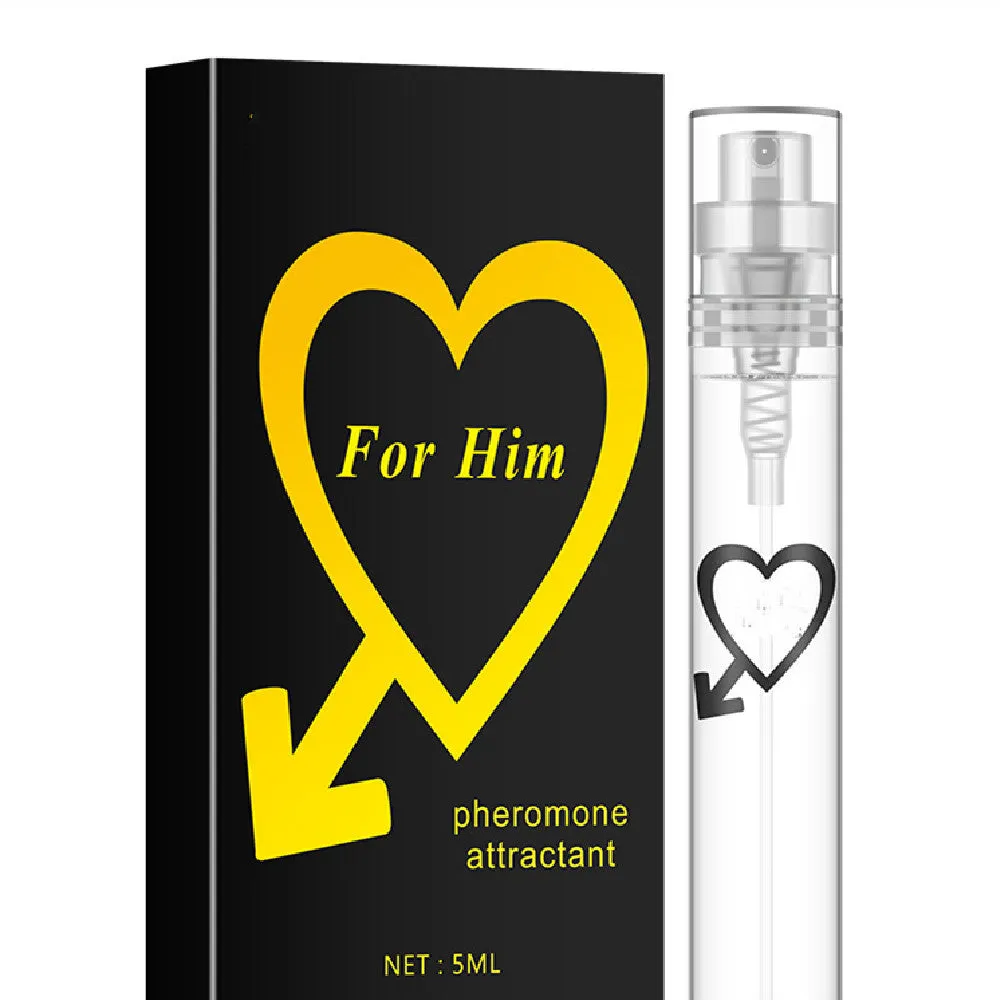 Talent Feromov 5ml trial perfume bottle with ethanol glycerin essence ingredients, available in female and male formats