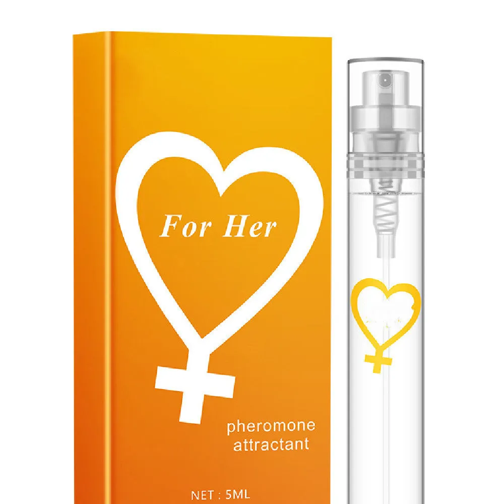 Talent Feromov 5ml trial perfume bottle with ethanol glycerin essence ingredients, available in female and male formats