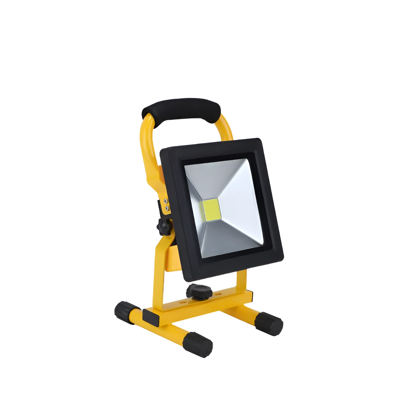 Ultrathin rechargeable 10W LED flood light IP65 waterproof cold white aluminium body for outdoor camping