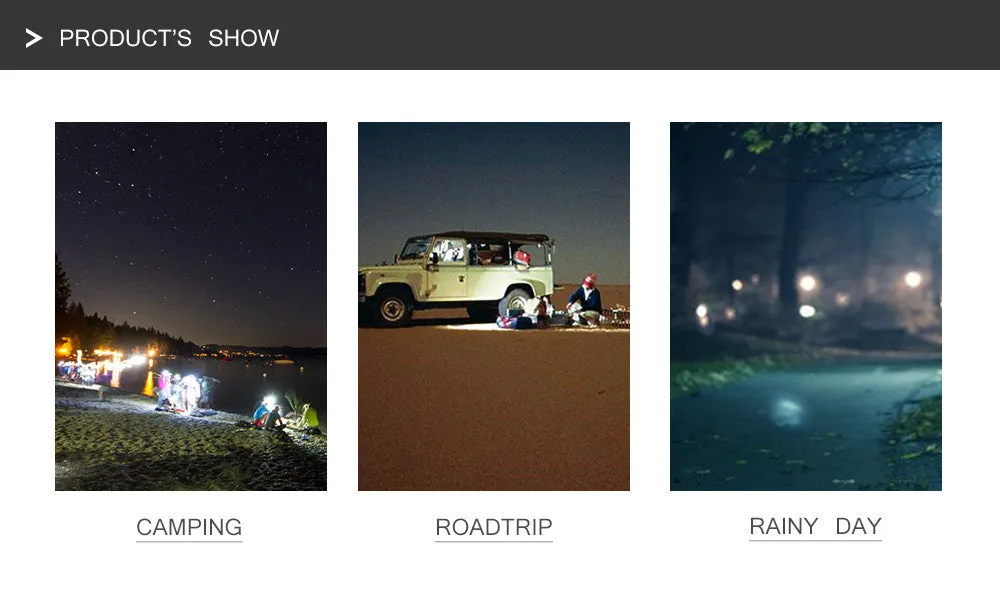 Ultrathin rechargeable 10W LED flood light IP65 waterproof cold white aluminium body for outdoor camping