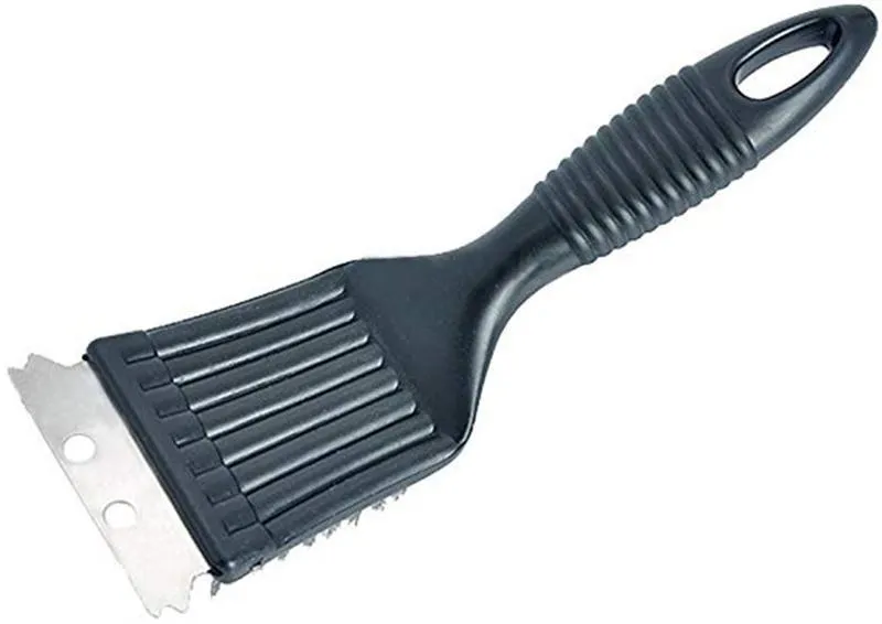 Wire bristles cleaning brush for BBQ grill with PP handle and hanging hole