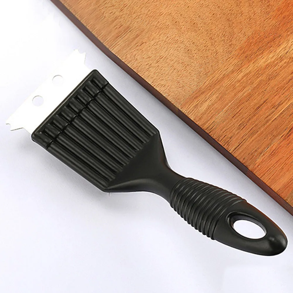 Wire bristles cleaning brush for BBQ grill with PP handle and hanging hole