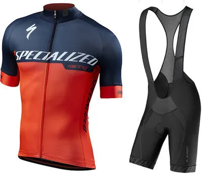 Summer cycling suit for men and women with short sleeves and shorts in multiple colours