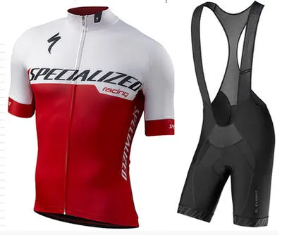 Summer cycling suit for men and women with short sleeves and shorts in multiple colours