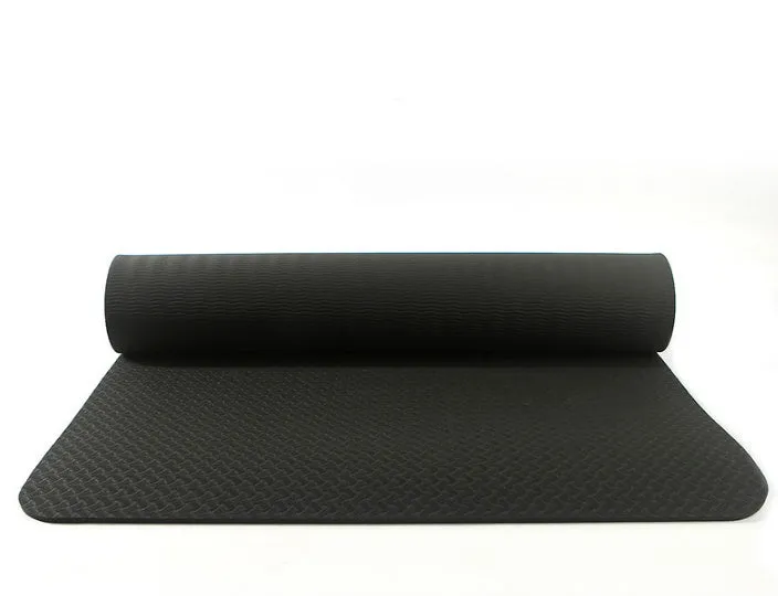 Pure colour EVA yoga brick, thick non-slip yoga mat and cotton yoga tension band set for flexibility training
