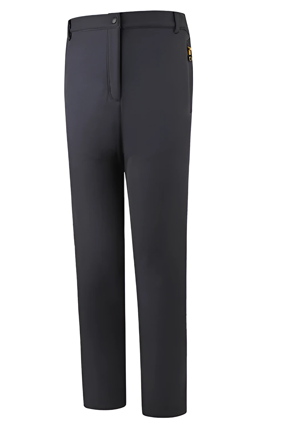 Unisex waterproof pants in black, breathable rain trousers from M to 5XL