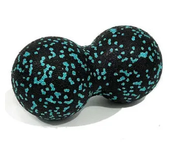 Mini Siamese peanut massage ball, EPP foam, 8cm single ball, black, used for fascia release and muscle relaxation