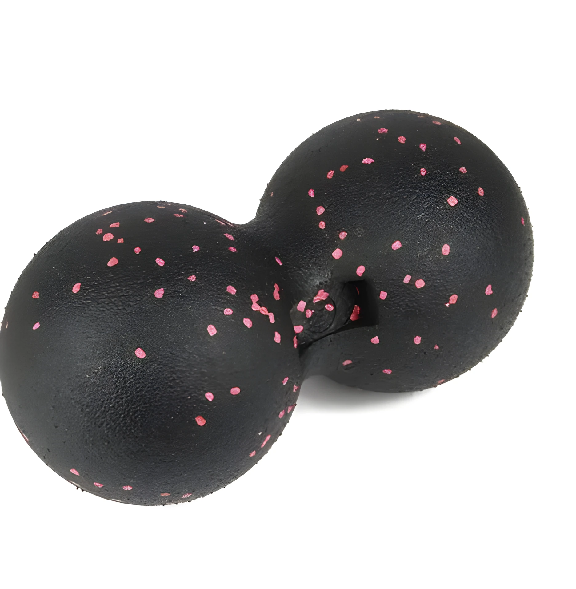 Mini Siamese peanut massage ball, EPP foam, 8cm single ball, black, used for fascia release and muscle relaxation