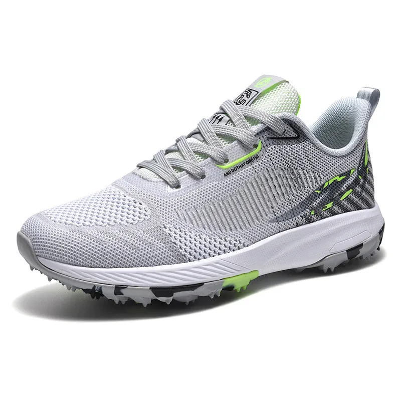 Lightweight mesh training sneakers for men and women in low top white blue colour