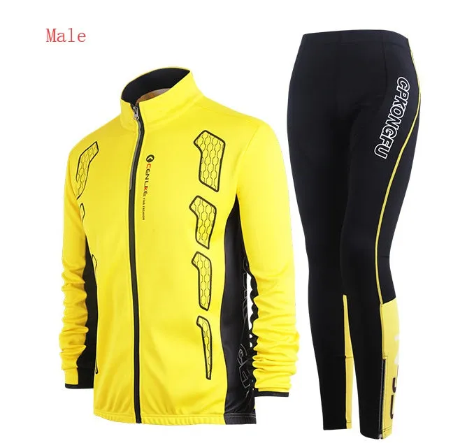 Spring autumn bicycle jersey long-sleeved suit for men women mountain bike team version coat