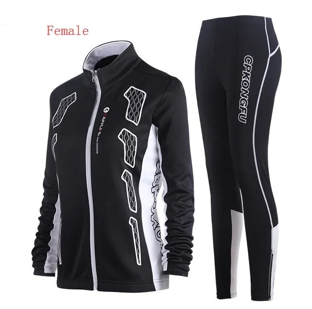Spring autumn bicycle jersey long-sleeved suit for men women mountain bike team version coat