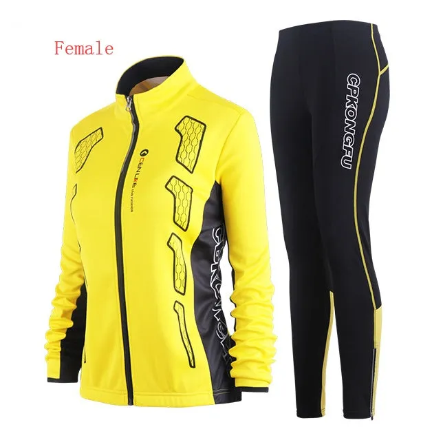 Spring autumn bicycle jersey long-sleeved suit for men women mountain bike team version coat