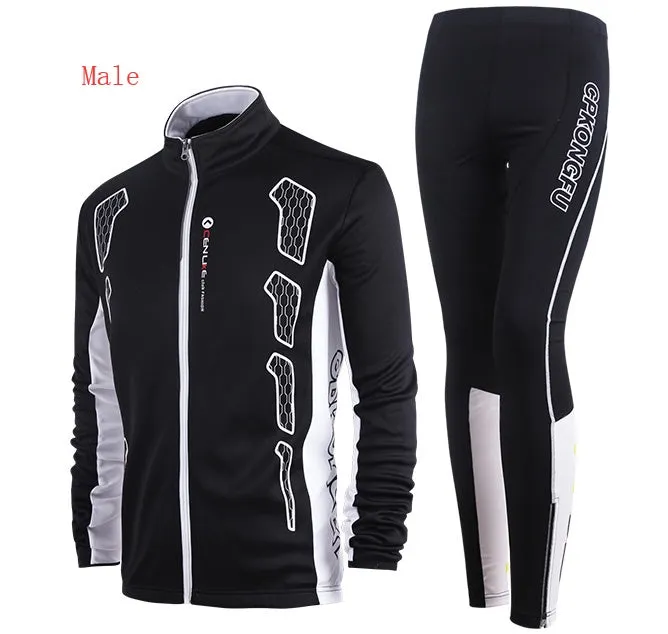 Spring autumn bicycle jersey long-sleeved suit for men women mountain bike team version coat