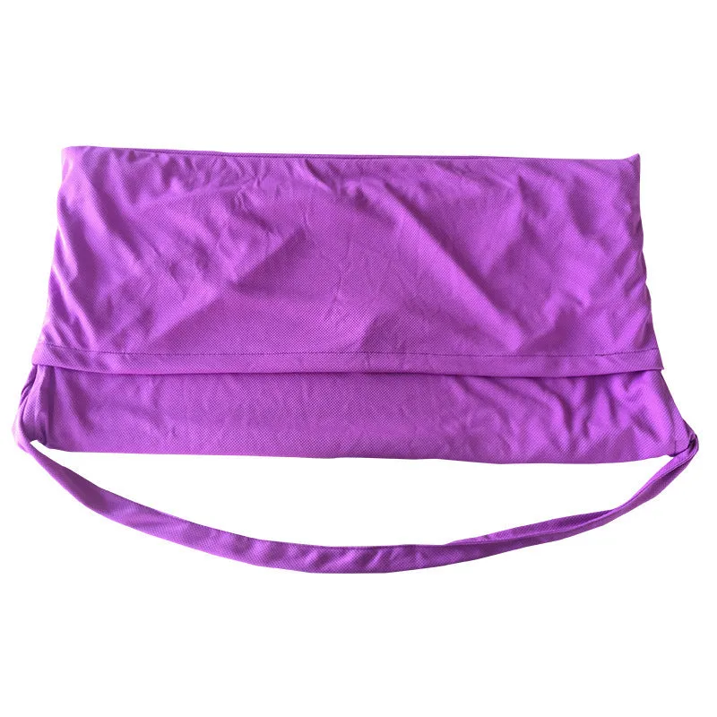 Beach chair cover 215x75cm microfiber fleece in blue for sun lounger