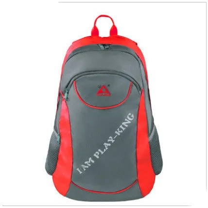 Multi-functional outdoor backpack with folding chair, tubular steel frame, 36-55L capacity, available in green blue black red