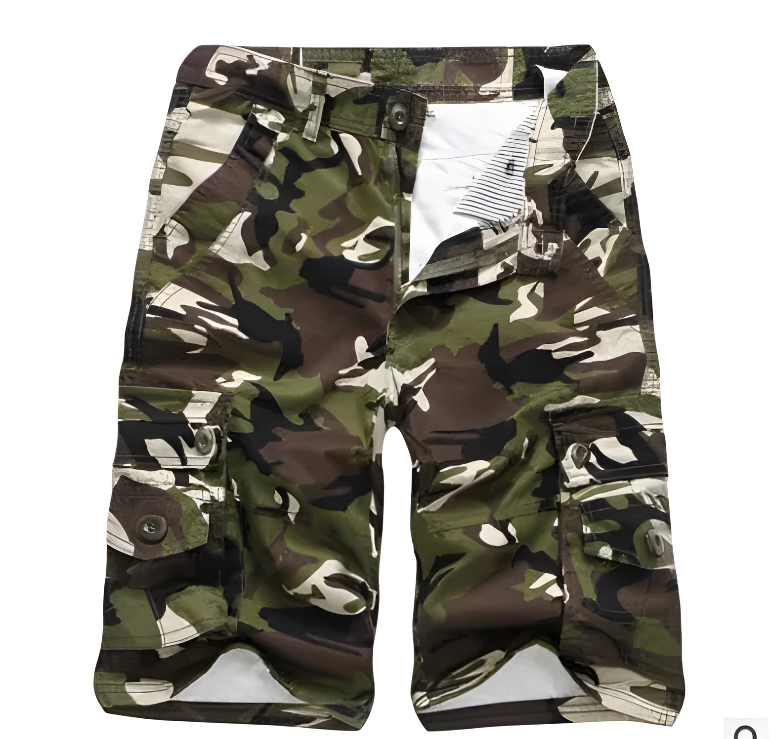 Outdoor military cotton cargo pants with multi-pocket design in available colour and size options