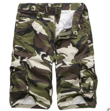 Outdoor military cotton cargo pants with multi-pocket design in available colour and size options